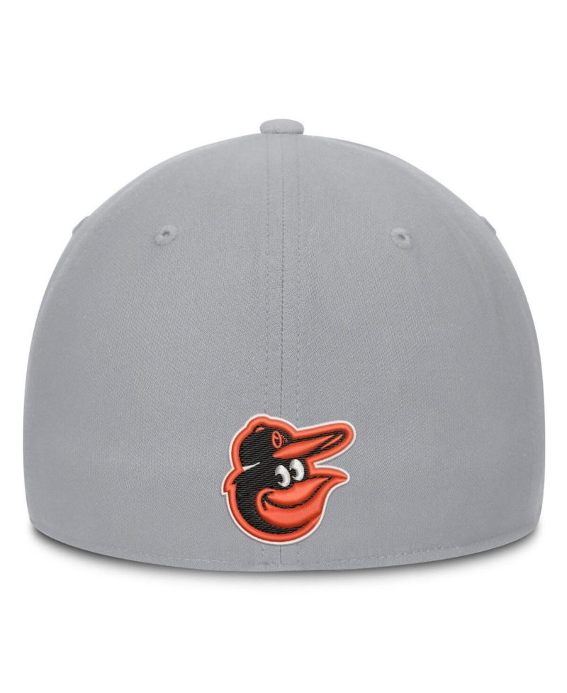 Men's Gray Baltimore Orioles Primetime Rise Dri-FIT Flex Hat