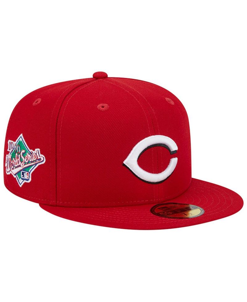Men's Red Cincinnati Reds 1990 World Series Team Color 59FIFTY Fitted Hat