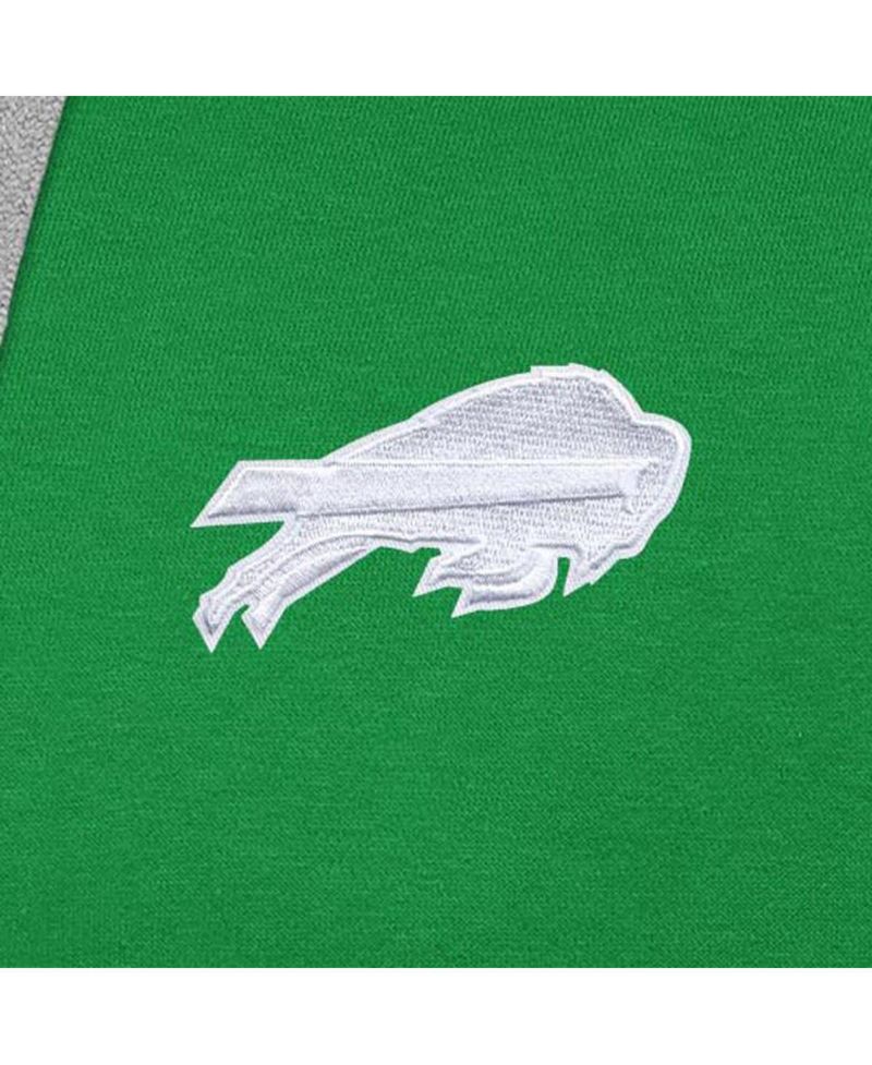 Men's Kelly Green Buffalo Bills St. Patrick's Day Victory Pullover Hoodie