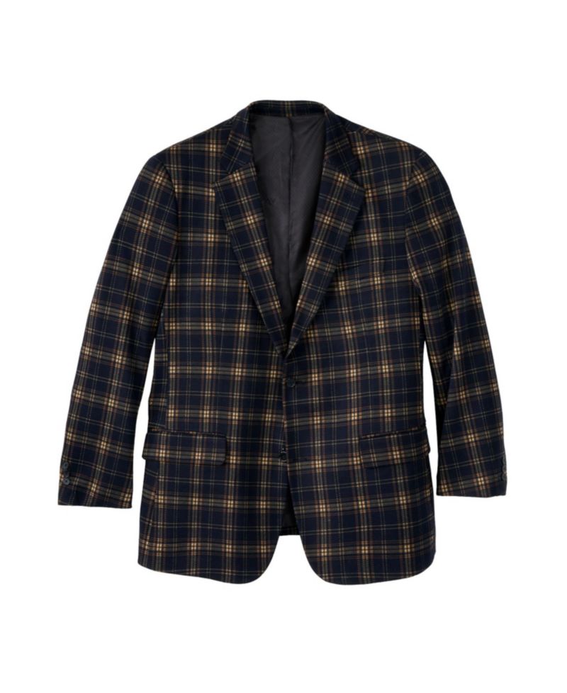 Men's Ponte stretch knit blazer