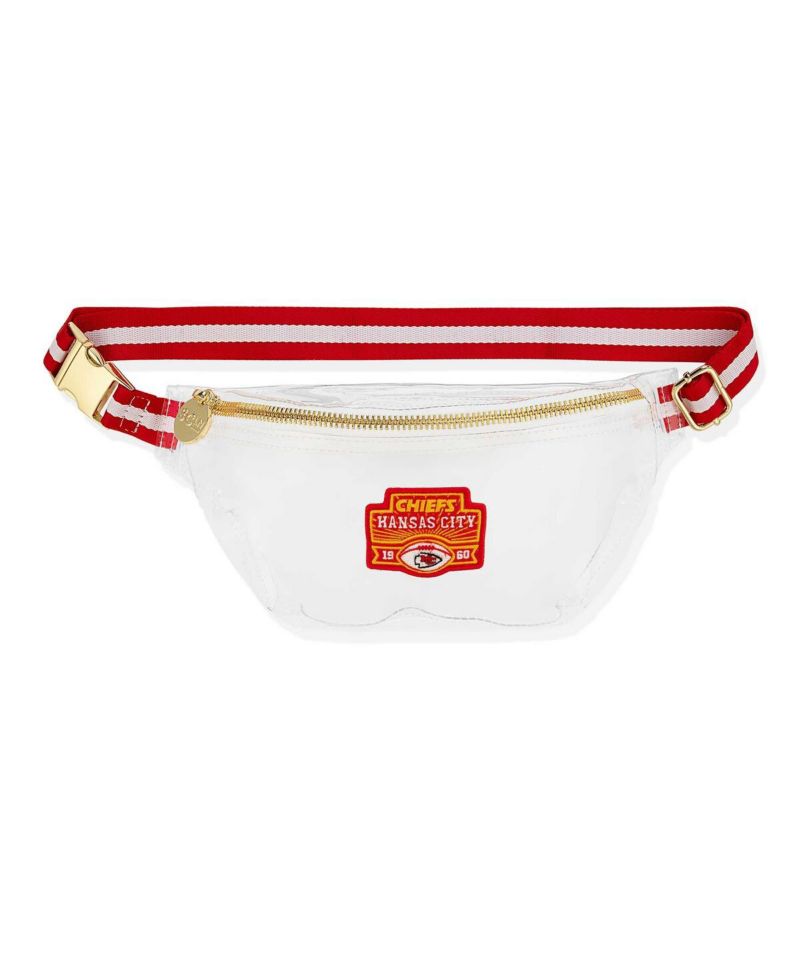 Women's Stoney Clover Kansas City Chiefs Stadium Clear Belt Bag