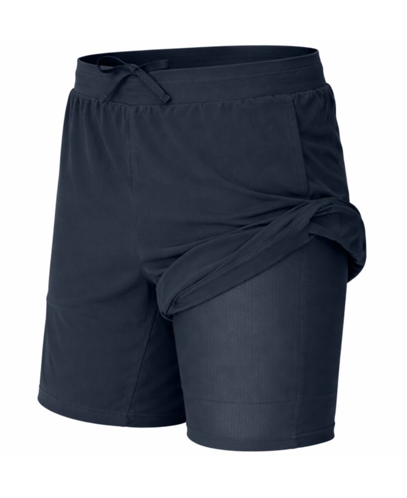 Men's Regular-Fit Stretch Running Shorts