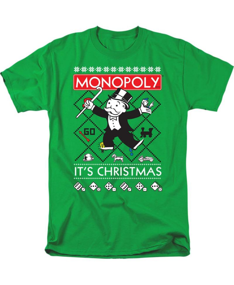 Big & Tall It s Christmas Ugly Christmas Sweater T Shirt