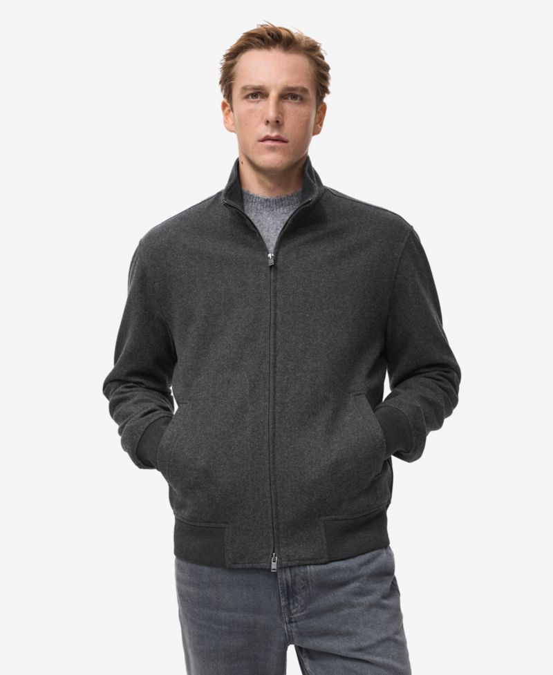 Men's Regular-Fit Zipper Jacket
