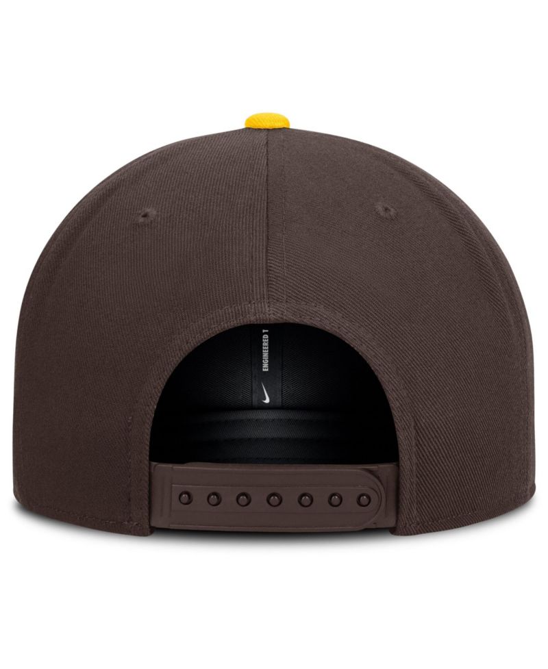 Men's Brown/Gold San Diego Padres Primetime Pro Dri-FIT Snapback Hat