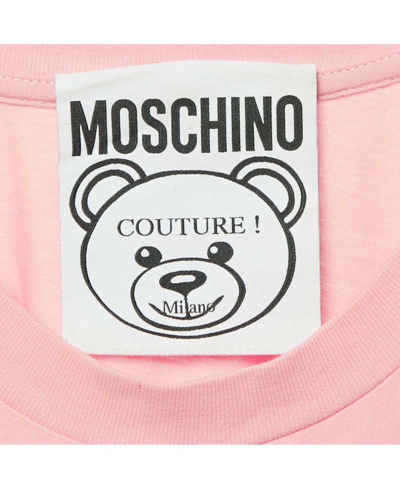 Women's Couture Glitter Teddy Applique Cotton T-Shirt