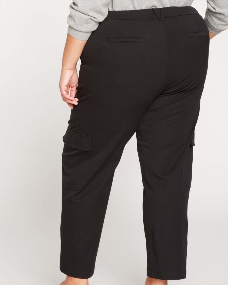 Plus Size Karlee Stretch Cotton Twill Cargo Pants