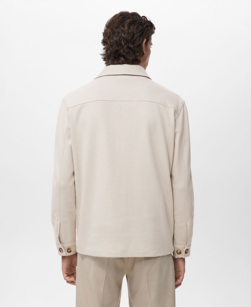 Men's Regular Fit Flannel Overshirt
