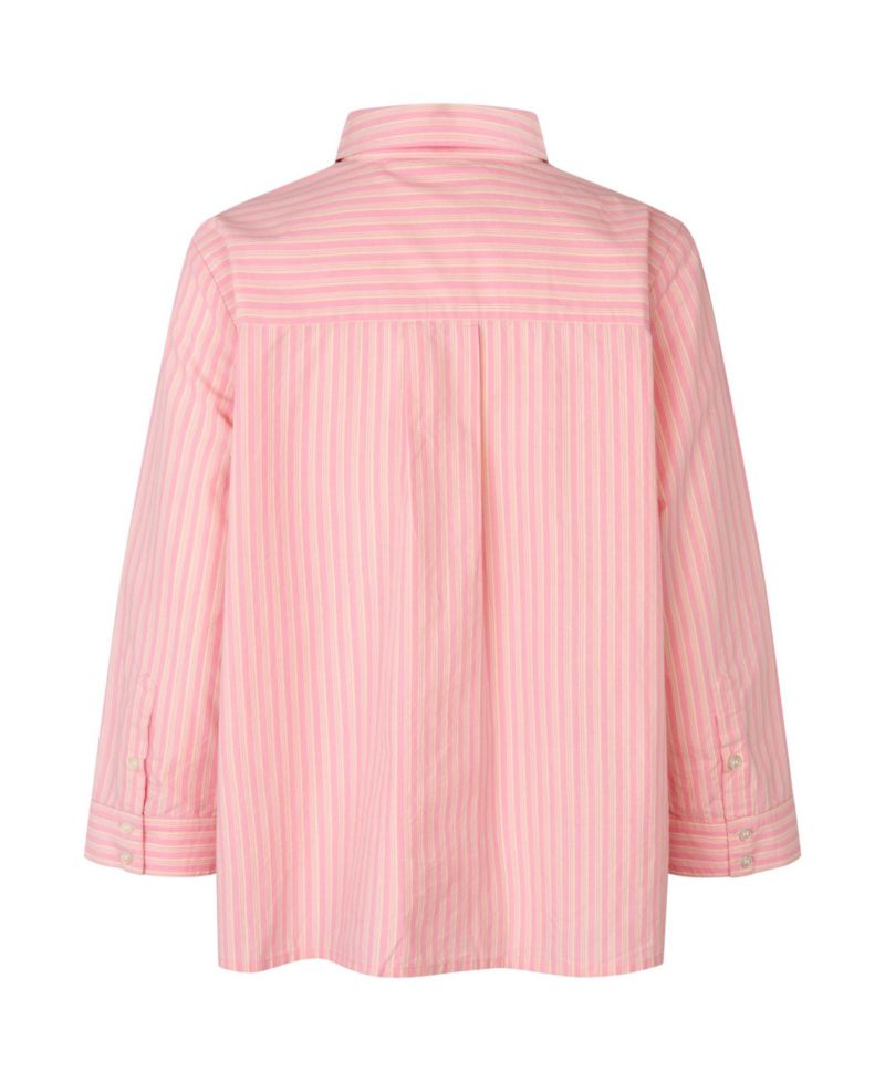 Women's MaIsalina Striped 3/4-Sleeve Button-Up Shirt