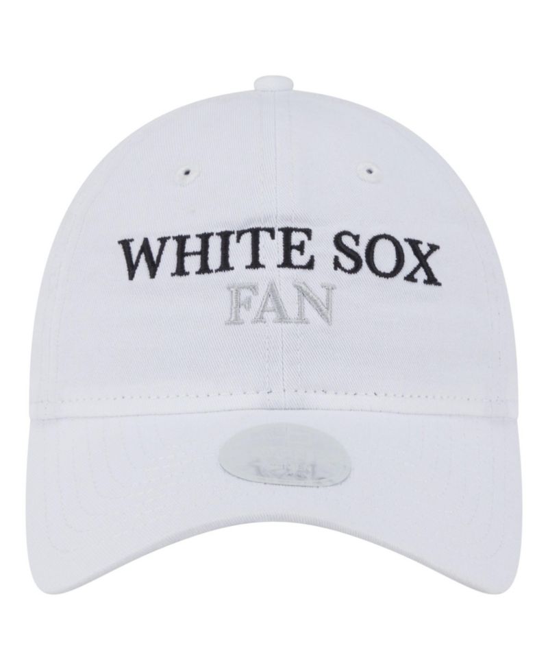 Women's White Chicago White Sox Team Fan 9TWENTY Adjustable Hat