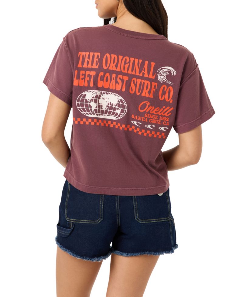 Women's Lefty Retro Graphic Boxy T-Shirt
