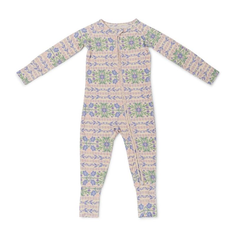 Baby Girl's Spring Cascade Bamboo Sleeper