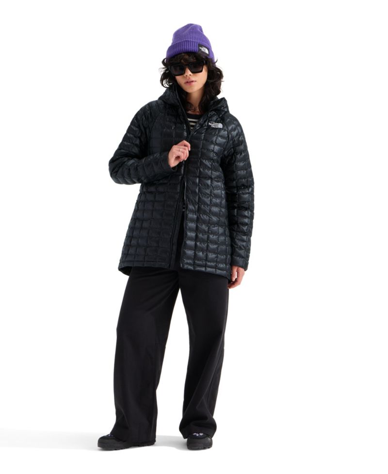 Women's Long-Sleeve Hooded Parka Jacket