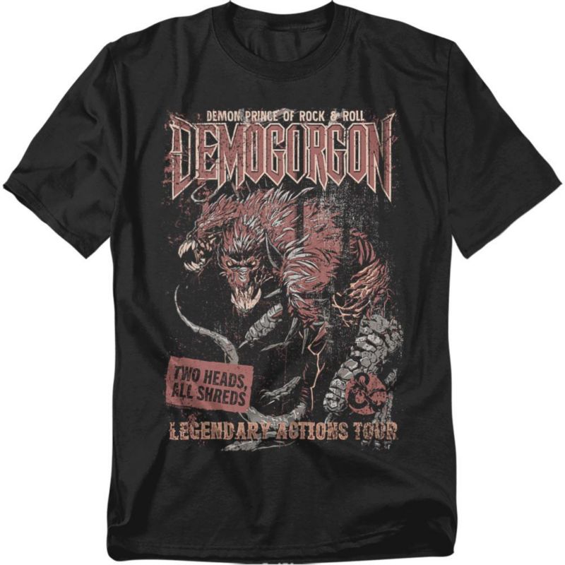 Men's Dungeons And Dragons Demogorgon Tour T-Shirt