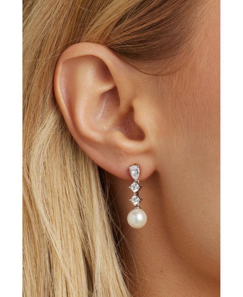 Serenade Pearl and Crystal Earrings