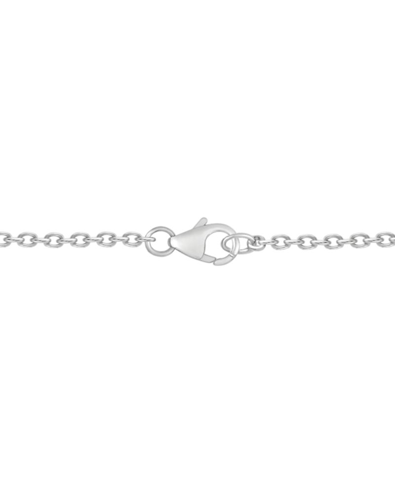 GIA Certified Diamond Solitaire Diamond 18" Pendant Necklace (1/2 ct. t.w.) in 14k White Gold