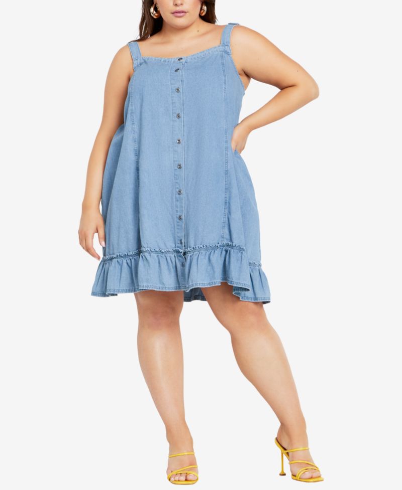 Women's Denim Mini Dress