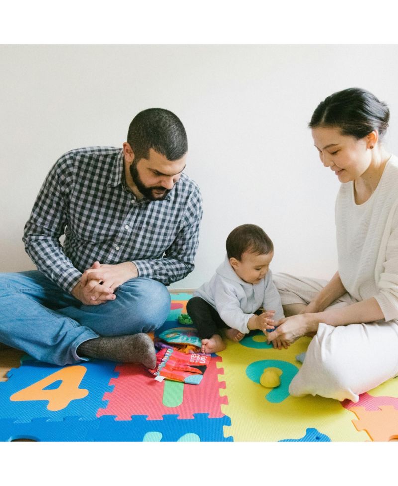 Thick Interlocking Letter Puzzle Foam Exercise Play Mats
