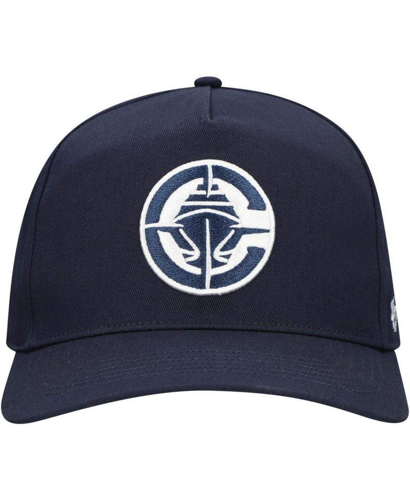 Men's Navy LA Clippers Core Logo Hitch Adjustable Hat