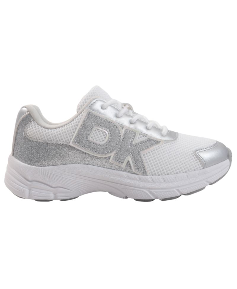 Boys' and Girls' Glittery Low-Top Nur Tristan Lace-Up Sneakers