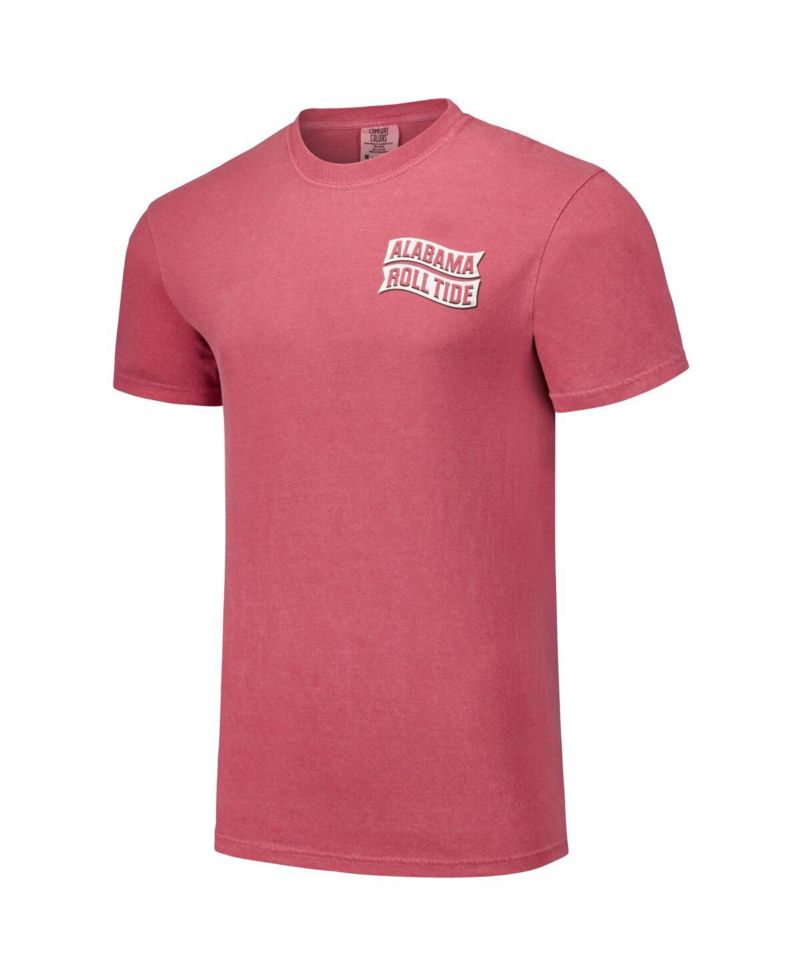 Men's and Women's Crimson Alabama Crimson Tide Hyper Local Banner Stadium T-Shirt