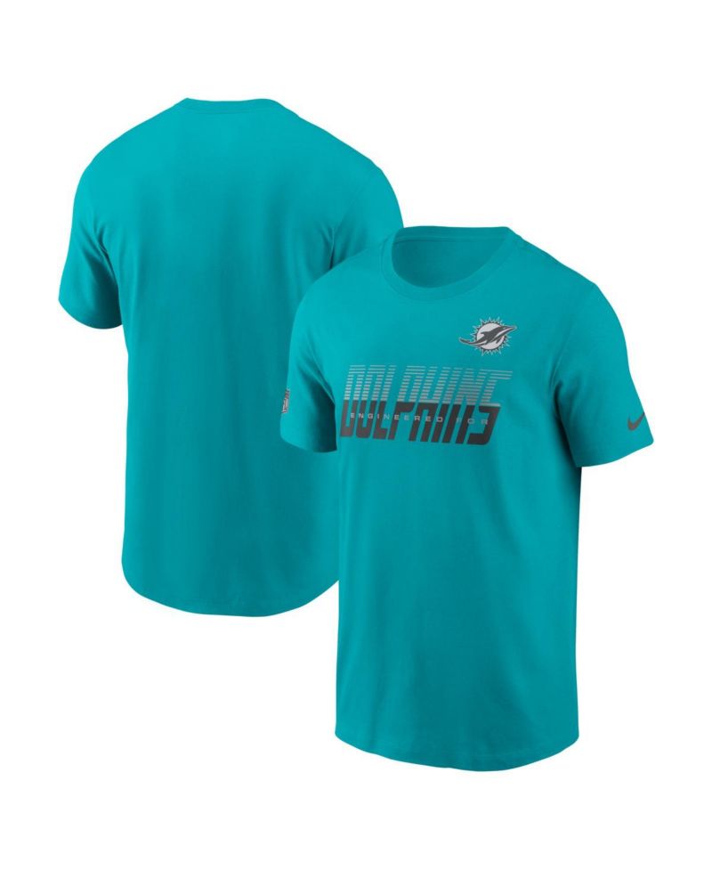 Men's Aqua Miami Dolphins Sideline Dri-FIT T-Shirt