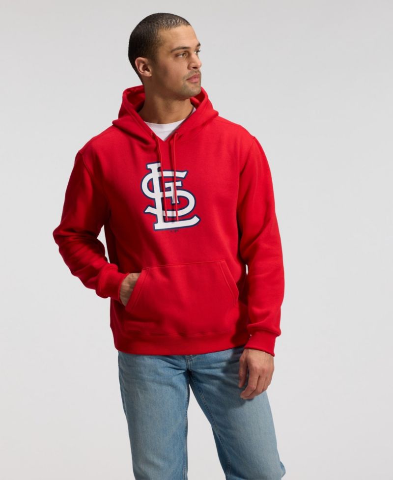 Men's Red St. Louis Cardinals Primary Logo Legacy Hoodie