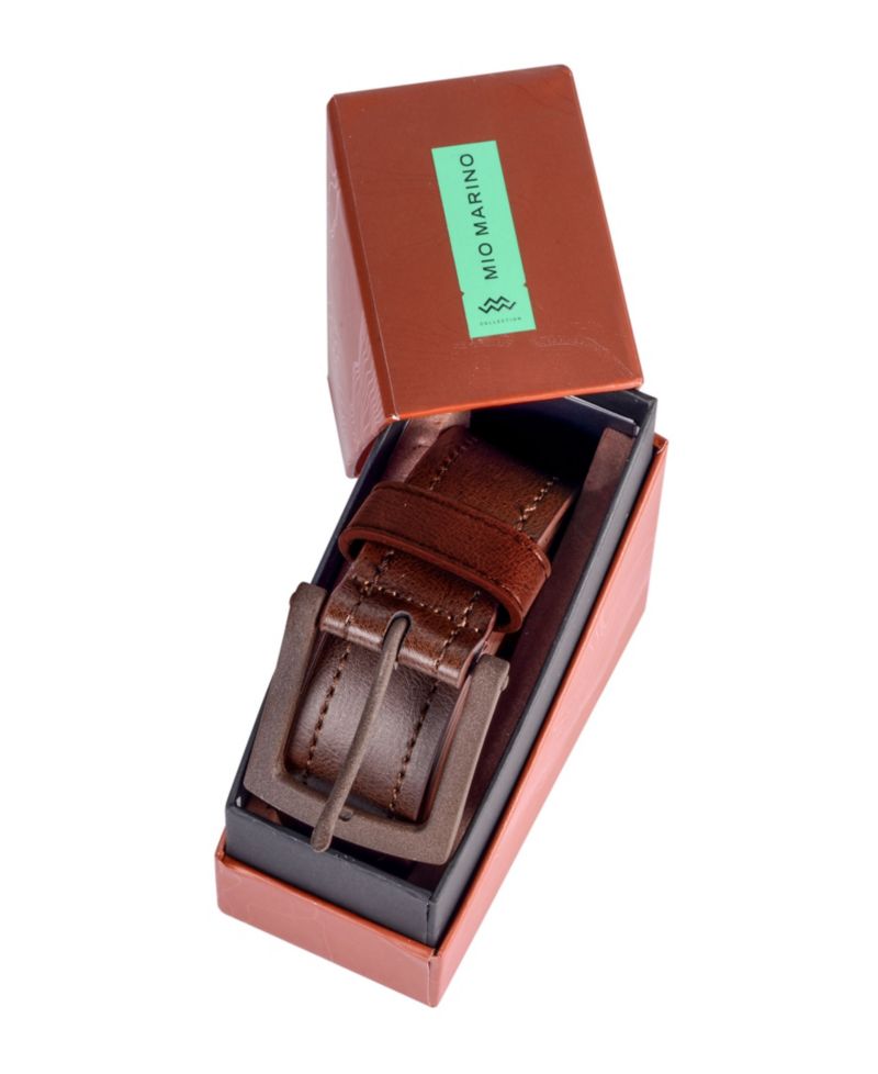 Men's Solid Casual Prong Belt