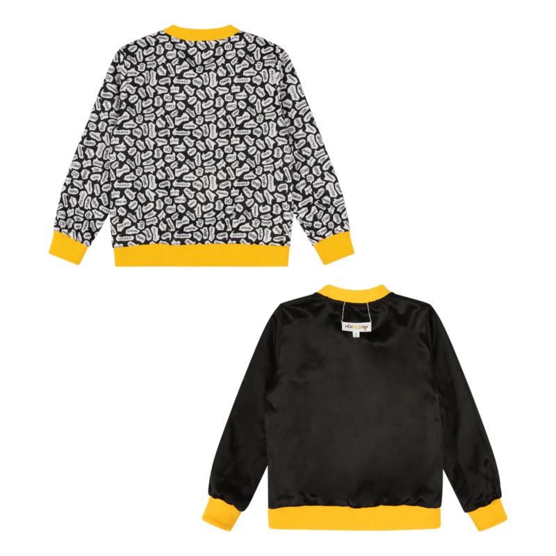Girls Reversible Zip up Lightweight Bomber Jacket