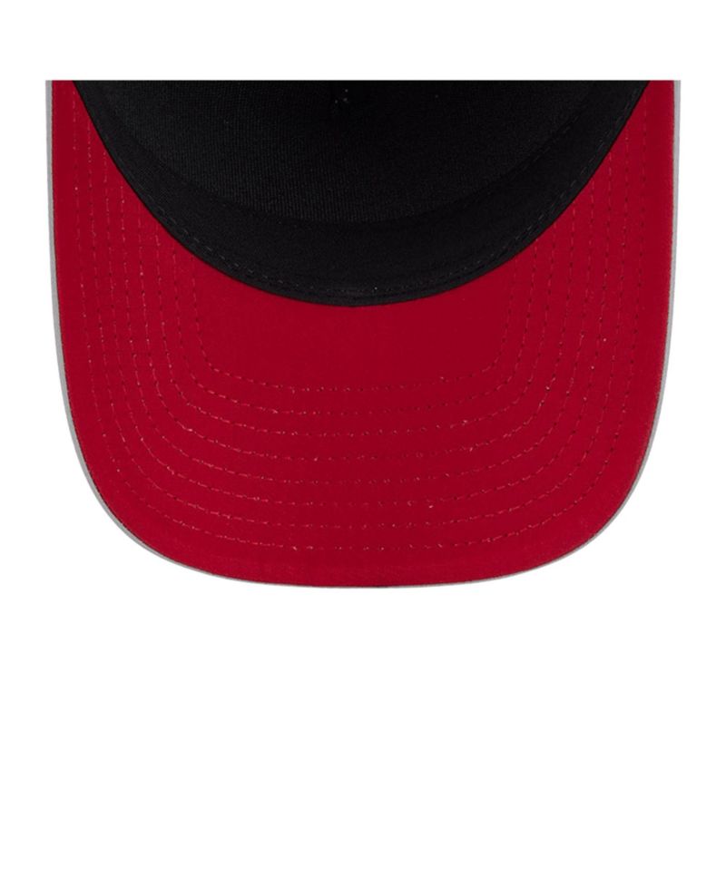 Men's Gray Cincinnati Reds Micro Logo 9FORTY M-Crown A-Frame Adjustable Hat