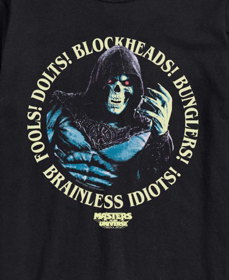 Men's Masters Of The Universe Brainless Idiots Skeletor Graphic T-Shirt