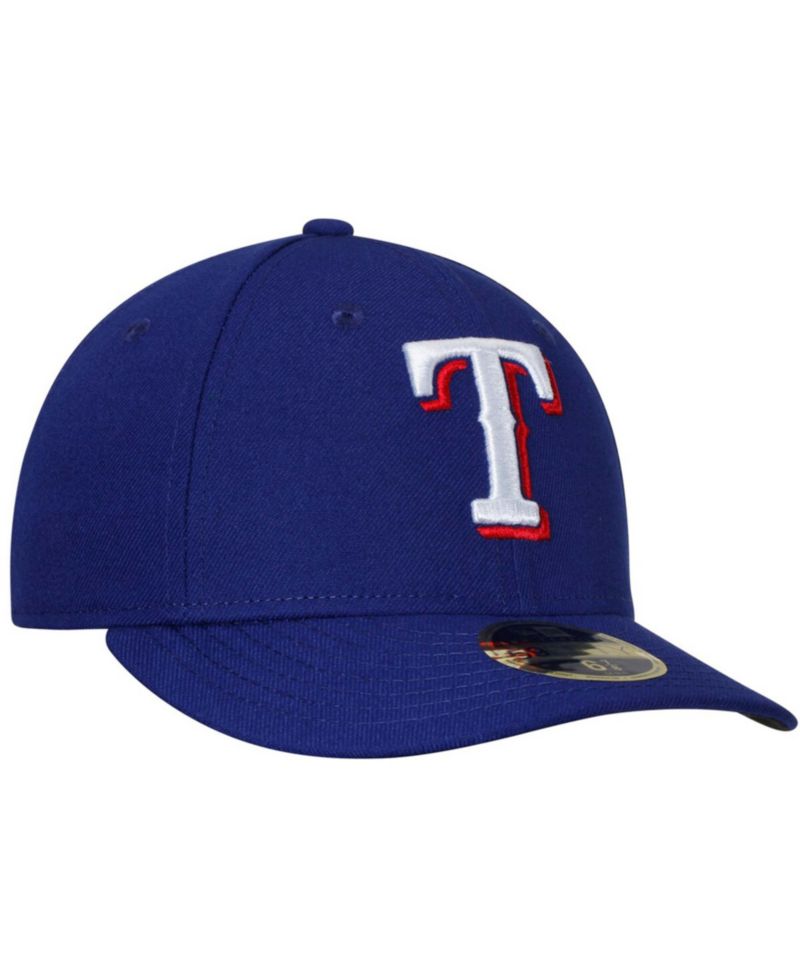 Men's Royal Texas Rangers Game Authentic Collection On-Field Low Profile 59FIFTY Fitted Hat