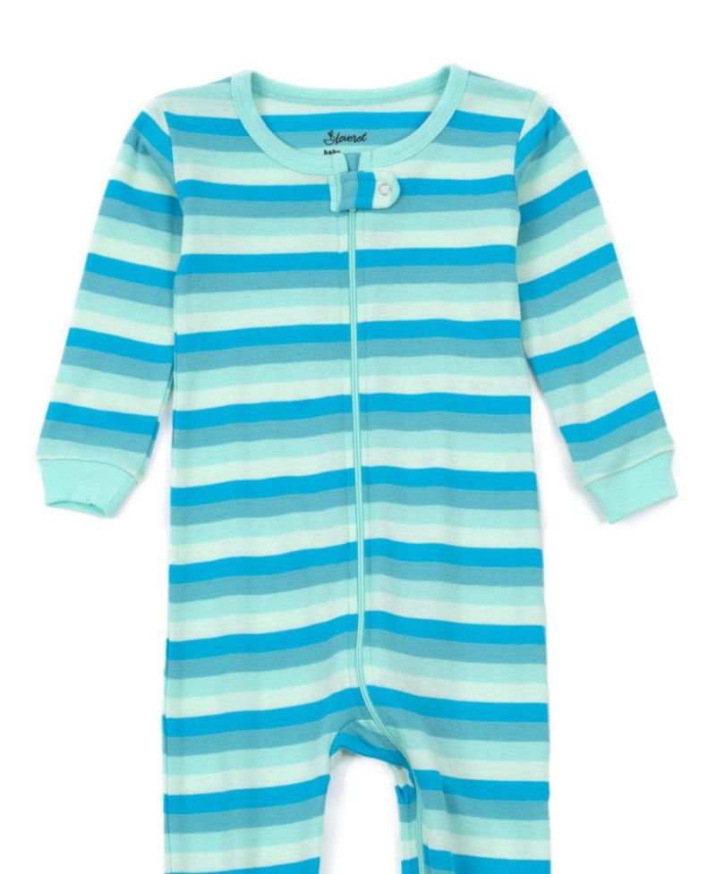 Baby Matching Family Footed Cotton Striped Pajamas