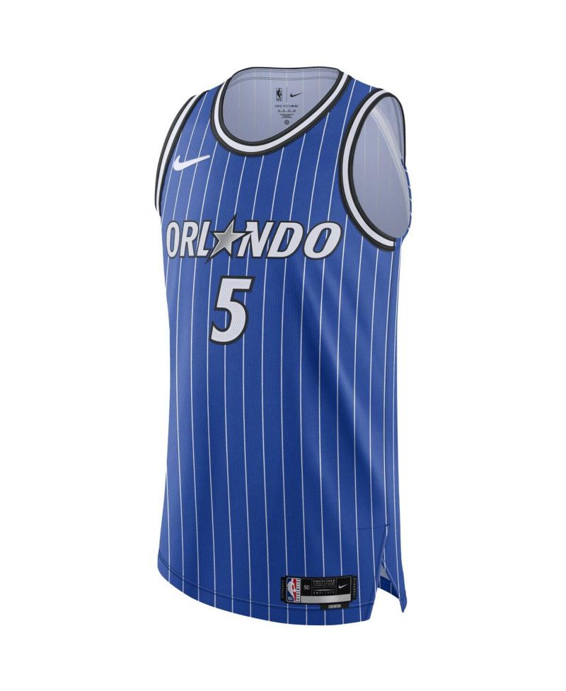 Men's Paolo Banchero Blue Orlando Magic Authentic Player Icon Edition Jersey