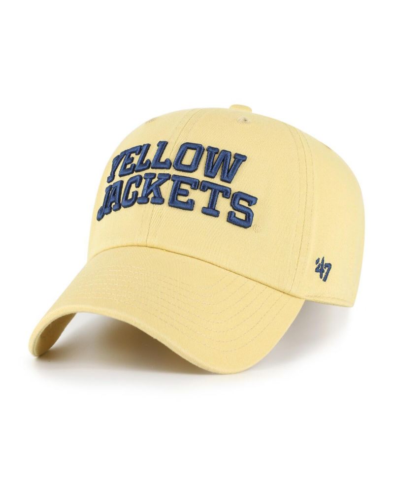 Men's Light Gold Georgia Tech Yellow Jackets Clean Up Adjustable Hat