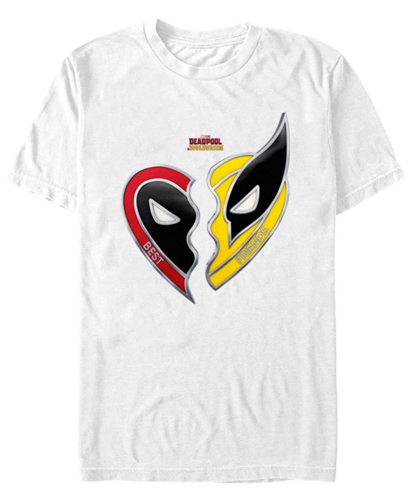 Men's Best Friends Deadpool Wolverine Short Sleeve T-Shirt