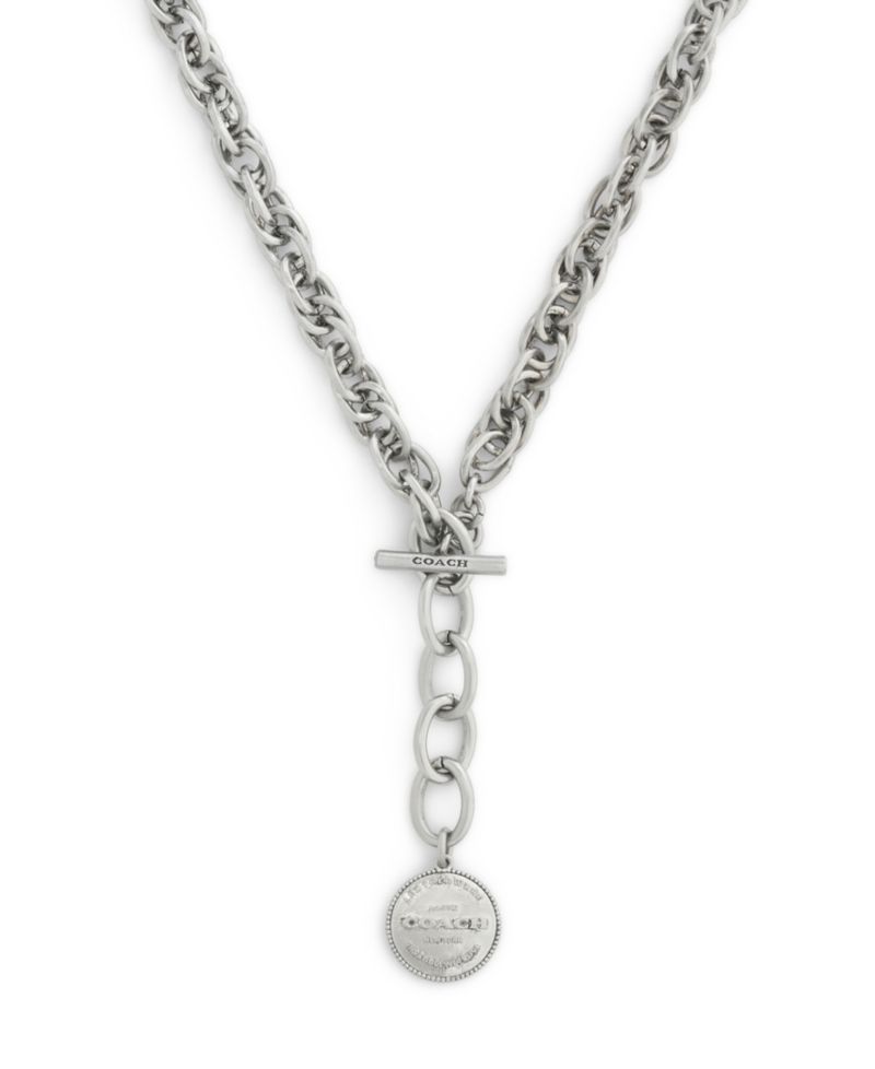 Silver Heritage Twist Link Collar Necklace