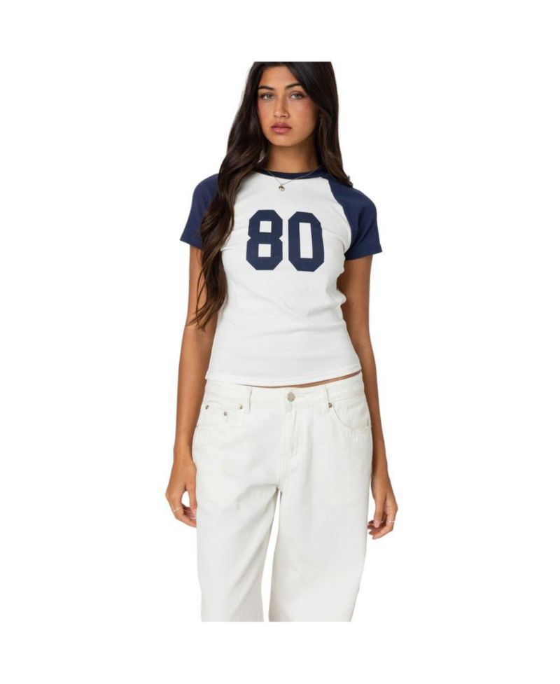 Women's 80'S Raglan T Shirt
