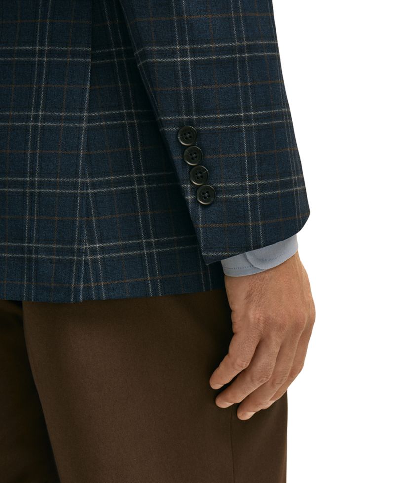 Brooks Brothers Men's Classic-Fit Long-Sleeve Sport Coat