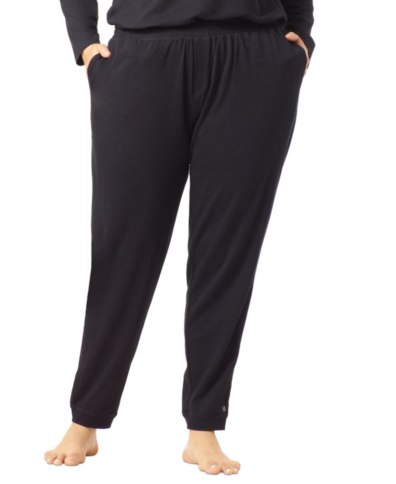 Plus Size French Terry Cuffed Lounge Pant