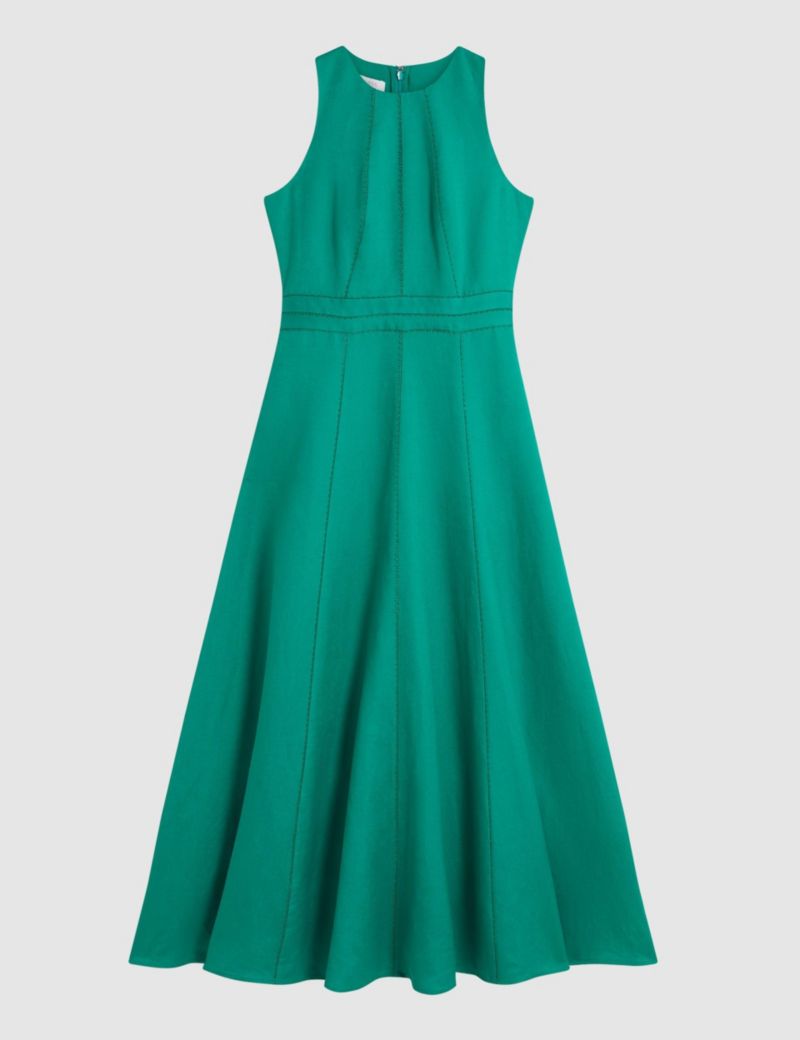 Harewood Sleeveless Fit Flare Dress