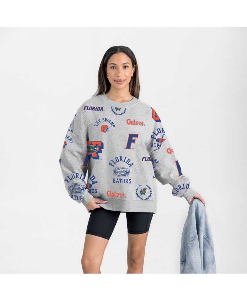 Women's Gray Florida Gators Always on Repeat Fleece Sweatshirt