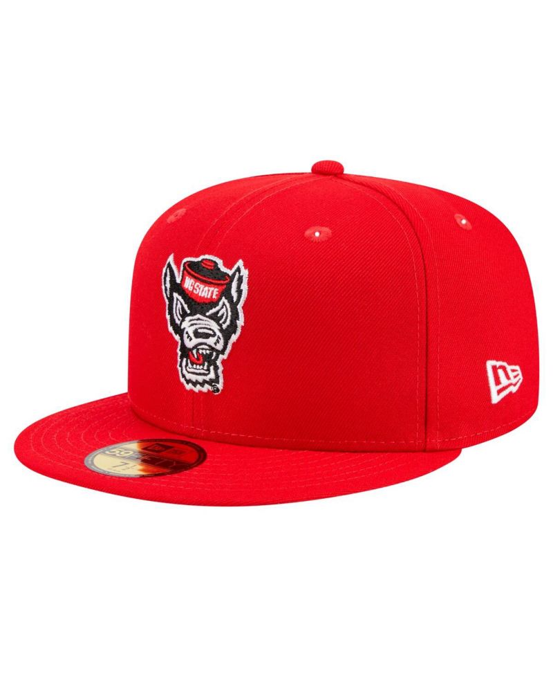 Men's Red NC State Wolfpack 59FIFTY Fitted Hat
