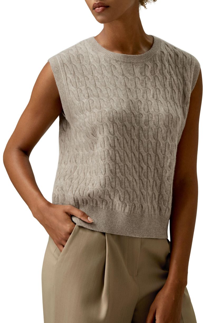 Women's Baby Cashmere Sweater Vest