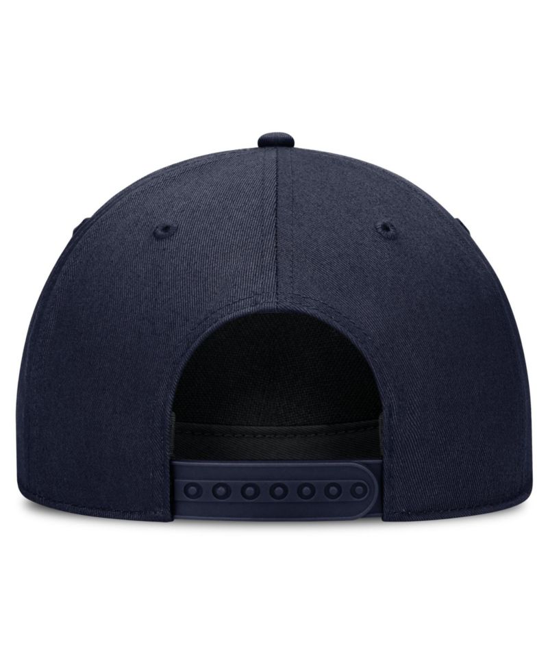 Men's and Women's Navy West Virginia Mountaineers 2026 Basketball Refresh 5-Panel Rope Rise Hat