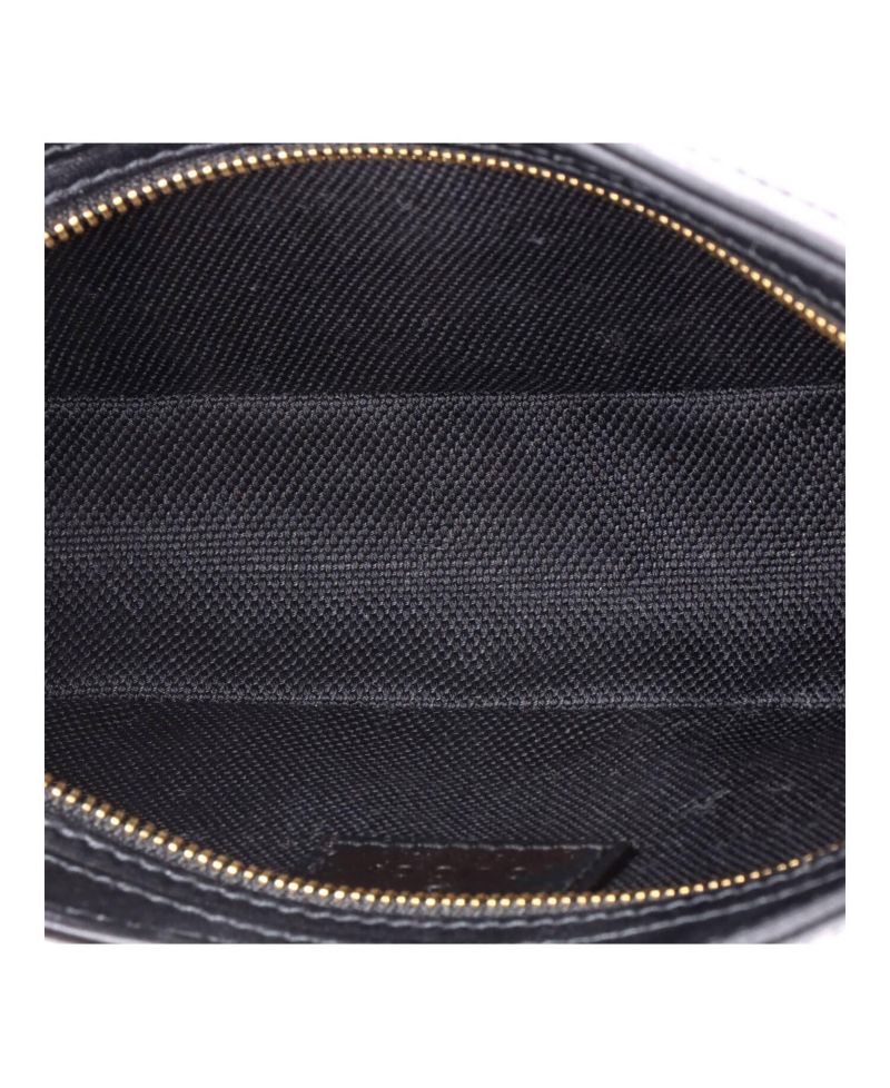 Mini Moon Side Shoulder Bag Leather