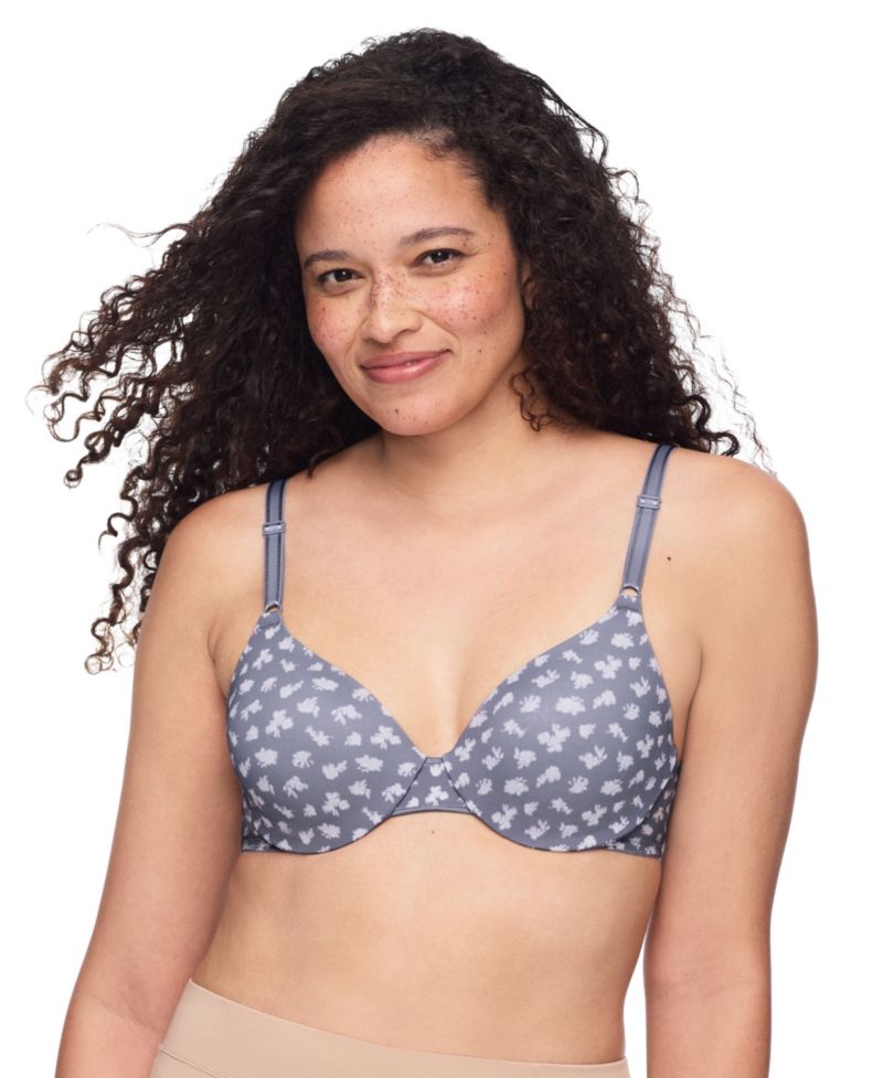 Women's Cushioned Underwire Lightly Lined T-Shirt Bra 1593