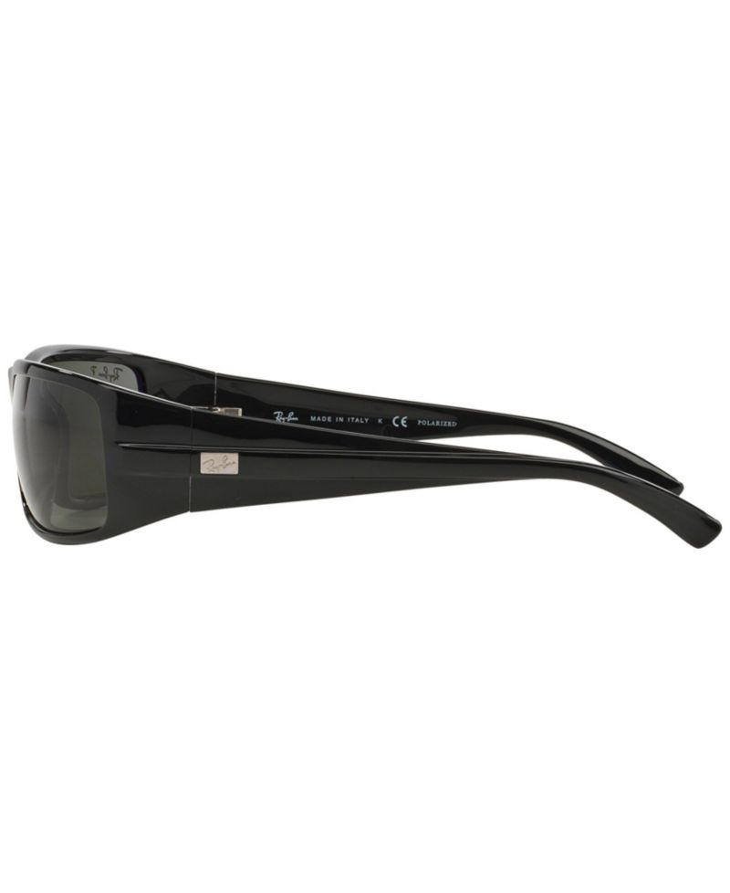 Men's Rectangle Sunglasses, RB4057 61