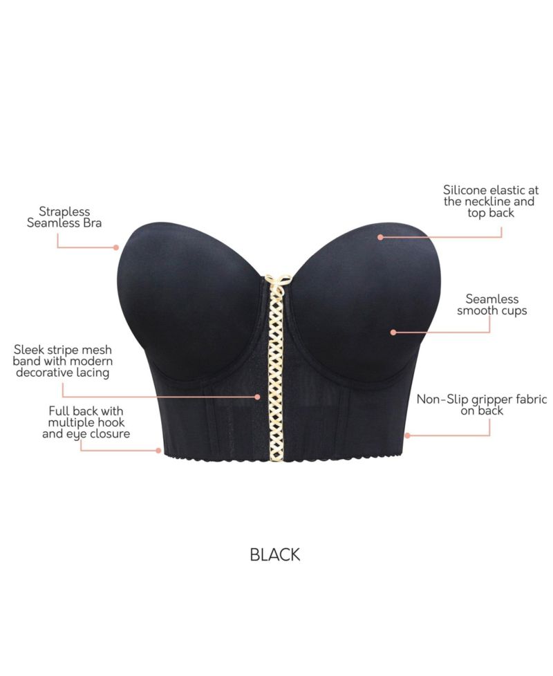 Women's Shea Longline Strapless Party Look Bra