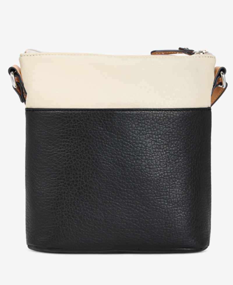 Colorblock Pebble Crossbody